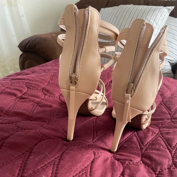 Women's Show High Heel Dress Pump Sandals - Picture 4 of 4